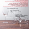 Kx ware unbreakable classic 14 ounce all purpose plastic stem wine