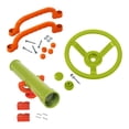 thumbnail image 2 of Equipo de juegos para niños Hugo accesorios de columpios telescopio pirata piezas de barco pirata Verde Rueda de juegos, 2 of 10