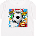 thumbnail image 4 of Inktastic Soccer Superhero Boys or Girls Long Sleeve Toddler T-Shirt, 4 of 5