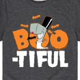 thumbnail image 3 of SpongeBob SquarePants - Boo-tiful - Toddler And Youth Short Sleeve Graphic T-Shirt, 3 of 6