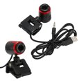 thumbnail image 3 of Cámara Web USB2.0 Con Micrófono HD, Rotacia de 360 ​​Grados para Computadora PC Portátil, Resolución de Alta Defintición, Enfoce Autico, Compatible Con Todos Pérdida, 3 of 7