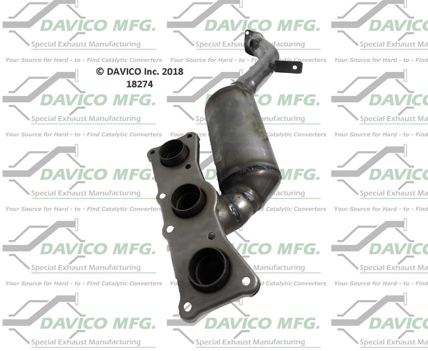 Davico Mfg 18274 Direct Fit Catalytic Converter