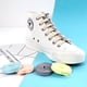 thumbnail image 2 of 1 par de zapatillas de deporte para mujer, cordones de zapatos planos clásicos con doble hueco, cordones de zapatos tejidos para zapatos Unisex, accesorios de zapatos de 140cm Gao Jinjia LED, 2 of 2
