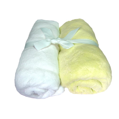 Cozy Fleece Microplush Fitted Crib Sheets Set Of 2 Walmart Com