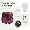 thumbnail image 6 of Picia Romantic Heart Guitar Pattern Women's 2 in 1 Athletic Running Shorts High Waisted Workout Casual Gym Sweat Shorts with Comfy Liner Zipper Pockets-XX-Large, 6 of 9