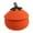 Orange-L, variant on yulier Halloween Pumpkin Basket with Lid, Cotton Rope Woven Storage Basket Candy Snack Storage Bin Pumpkin Shaped Storage Containers for Home Office Table, Orange