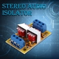 thumbnail image 2 of aislador de ruido Aislador de audio estéreo de alta fidelidad Eliminador de aislamiento de ruido acústico de tierra común FLhrweasw El nuevo, 2 of 7