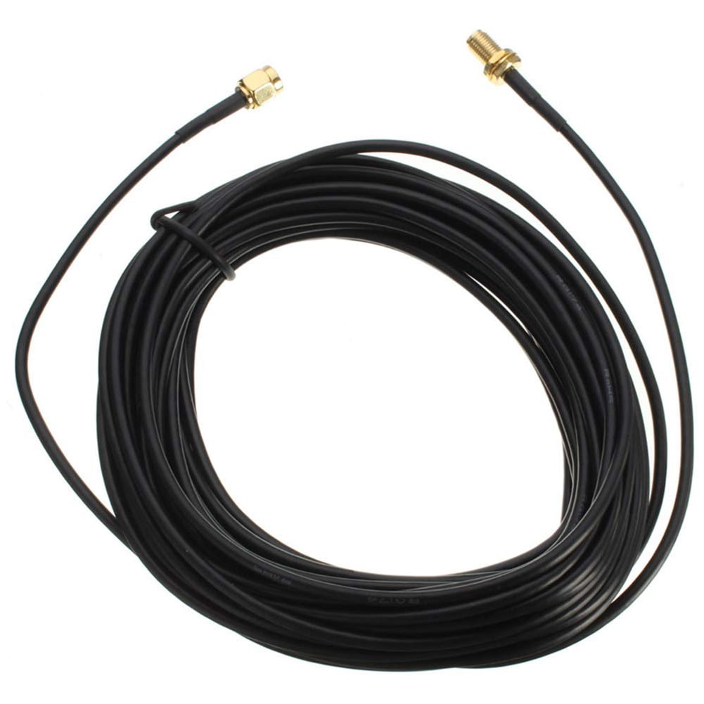 2x WiFi Antenna RP-SMA Extension Coaxial Cable Cord for Wi-Fi WLAN Router#3