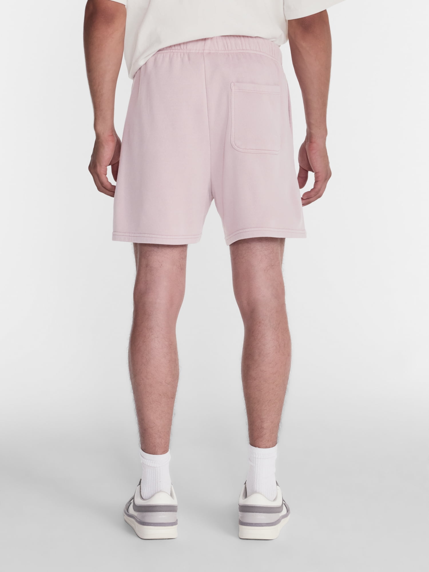No Boundaries Fleece Jogger Shorts, 6" Inseam, Men's Sizes XS-5XB