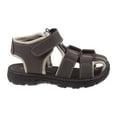 thumbnail image 2 of Rugged Bear Boy Closed Toe Toddler Sport Sandals, Brown, 7, 2 of 5
