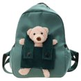 thumbnail image 2 of Bolsa Mochilas escolares para niños Oso de dibujos animados Niños Mochila de jardín de infantes 3-8Y (Verde) Likrtyny Para Estrenar, 2 of 8