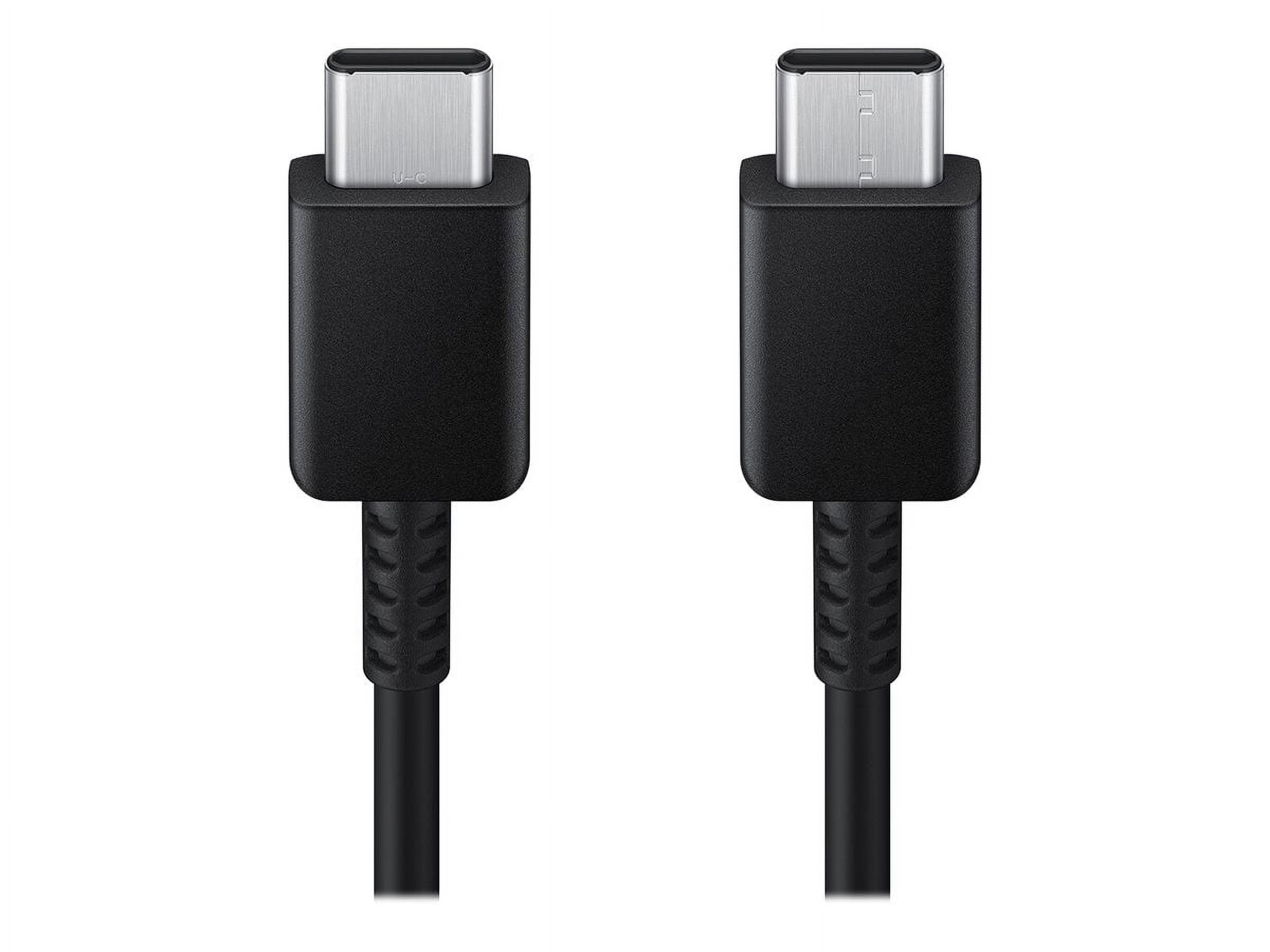 Samsung 6ft USB-C to USB-C Cable, Black photo 2
