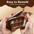 thumbnail image 3 of Dihmpor Chocolate Molds 3P, Food Grade Chocolate Molds Silicone, Non-Stick Deep Large Chocolate Bar Mold for Dubai Pistachio, Candy, Snacks and Desserts, 3 of 7