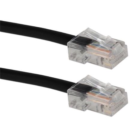 QVS 250ft CAT6 Gigabit Solid Black Patch Cord with POE Support price history on PriceWatchPro