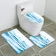 thumbnail image 1 of ABPHQTO Resumen superficie de agua iluminada cerca de fondo Juego de alfombras de baño de 3 piezas Alfombra de baño Alfombra de contorno y tapa de inodoro, 1 of 2