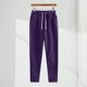 thumbnail image 5 of Pincandy Women's Solid Color Sweatpants - Elastic Waist with Drawstring & Pockets, Long Length for Daily Wear, 5 of 6
