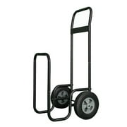 Jessar - Fireplace Log Trolley, 45x50x105cm, From the Baker Collection, Black