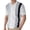 #155-Black, variant on Yaoyar Men Fashion Summer Striped Color Blocked shirt Short Sleeved Top Casual Lapel Top 3-button Short Sleeved Lapel Top
