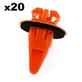 thumbnail image 4 of 20pcs/set For Toyota Prado Side Moulding Wheel Arch Flare Plastic Protection Door Trim Clips Auto Interior Accessories, 4 of 7