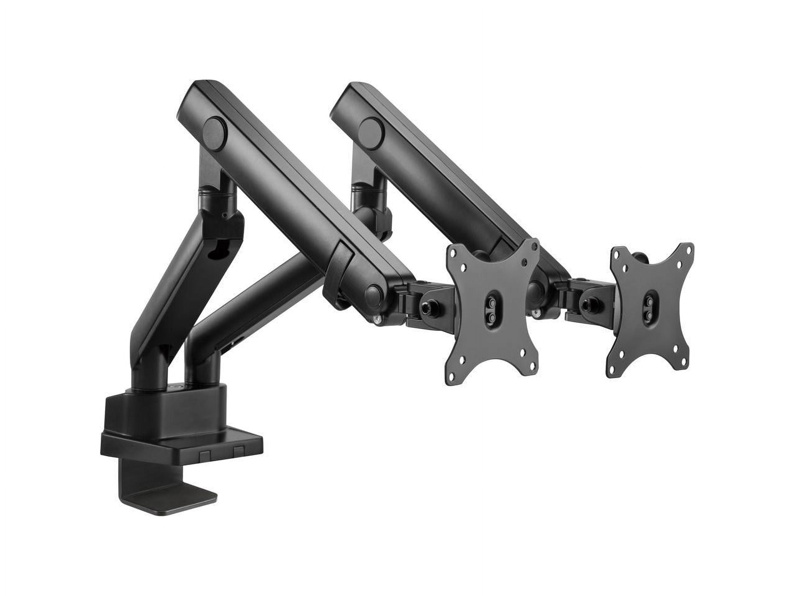 Amer Mounts HYDRA2B Dual Monitor Clamp Mount with Articulating Arms