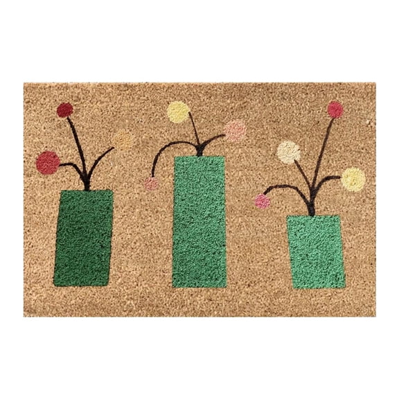 BINGLI Hello Summer Front Door Mat 31x24 Inch Summer Welcome Doormat Indoor Outdoor Entrance Floor Mats Non-Slip Washable Seasonal Summer Home Decor Rugs