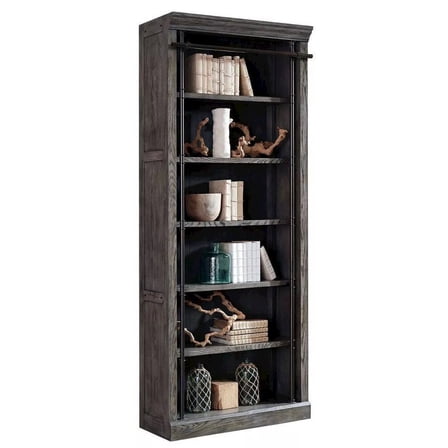 Martin Furniture Avondale 8' Tall Wood Bookcase, Storage