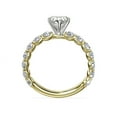 thumbnail image 2 of 2.85 Carat Heart Cut Moissanite Diamond (D/VVS1) Latest Proposal Ring for Women Solid 18K Yellow Gold Size 10.5 by Diamond-Capitals, 2 of 6