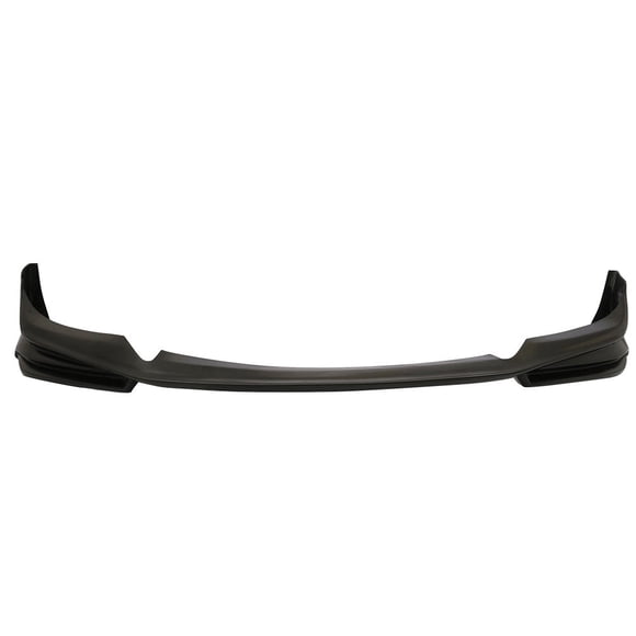 Front Bumper Lip Compatible with 2016-2018 Honda Civic, AP Style Black PU Front Lip Finisher Under Chin Spoiler Add On by IKON MOTORSPORTS, 2017