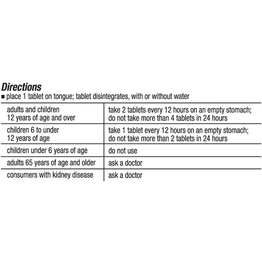 Children's Allegra Allergy 12 Hour Orally, Orange Cream, 24Ct, 4-Pack