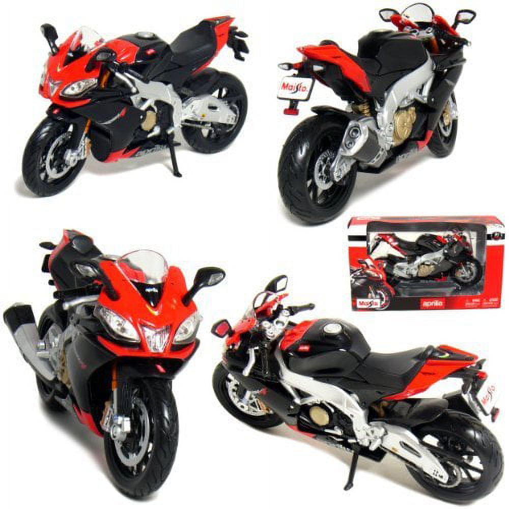 Maisto 1 12 Motorcycle Collection Aprilia RSV4 Factory Racing Black