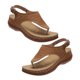 thumbnail image 1 of Sandalias clásicas Zapatos casuales para mujer, zapatos de ocio a la moda, regalo para amigos y familiares (marrón 6), 1 of 9