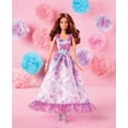 thumbnail image 3 of Barbie Signature Birthday Wishes Collectible Doll in Lilac Dress with Giftable Packaging, 3 of 7