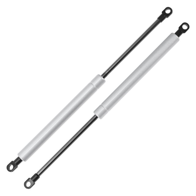 Unique Bargains 350mm Gas Struts 100N Gas Springs Silver Tone Carbon Steel 2 Pcs RV Car Toolbox Lid Storage Box Cover Cabinet Door Cover