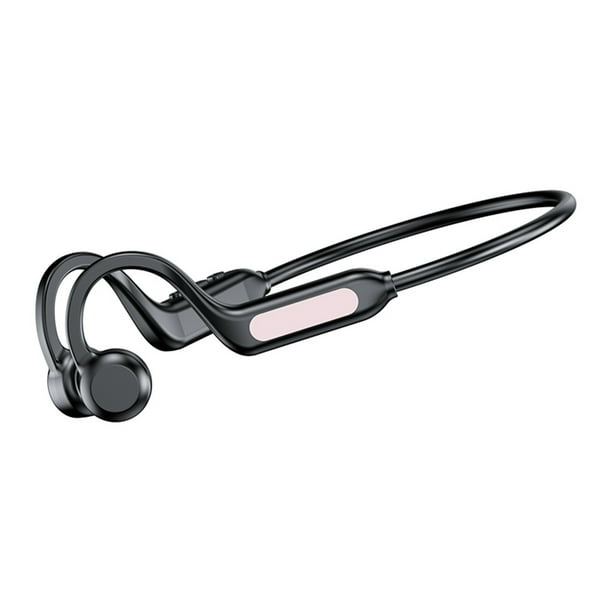 Wovilon Bone Conduction Headphones, Neckband Bluetooth Earphones Led