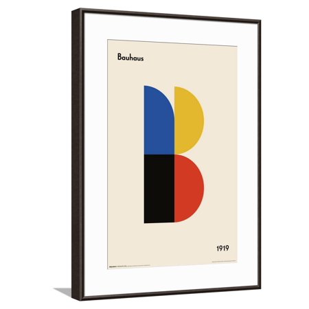 Reinders: Bauhaus - Capital Canvas Wall Poster, 14.725" x 22.375"