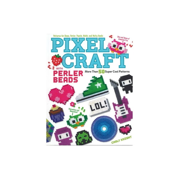 Design Originals Pixel Craft With Perler Beads Bk