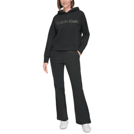 Calvin Klein Women's Relaxed Fit Logo Drop Shoulder Fleece