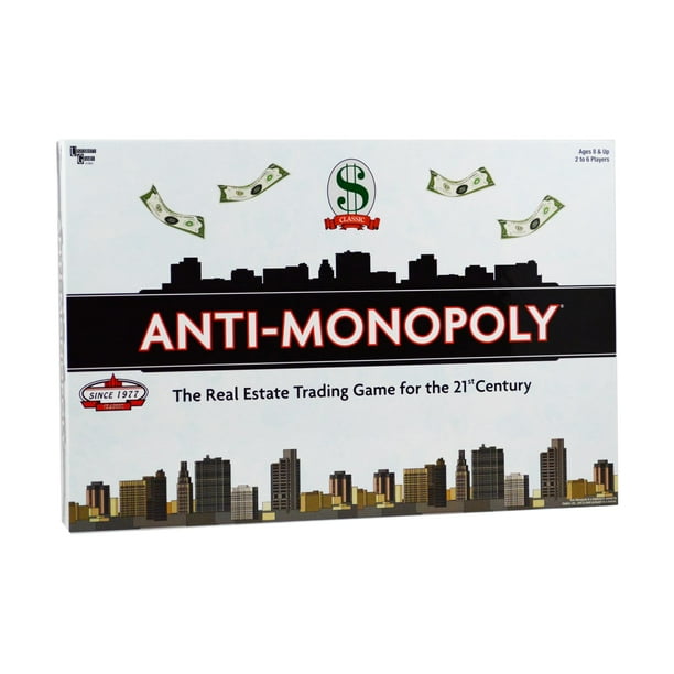 Juego de mesa University Games Antimonopolio para 2-4 jugadores