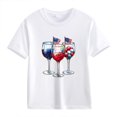 thumbnail image 4 of MKOSPLRT USA Flag Tee Shirt for Girl Short Sleeve Independence Day Shirts Crew Neck Red White and Blue Tshirts Happy Memorial Day Gifts, 4 of 4