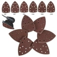 thumbnail image 4 of Lefu Sanding Sheets 10pcs 11 Holes Triangular Sandpaper Sanding Pad For Multi Sander Bosch PSM 160A Detail Palm Sander Grit 40-2000, 4 of 7