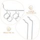thumbnail image 3 of GOOHOCHY 120Ud Gancho Herramienta Para Tablero Organizador Accesorios Variados Resistentes Para Uso En Hogar, 3 of 8