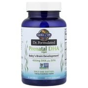 Garden of Life Dr. Formulated, Vegan Prenatal DHA, 400 mg, 30 Softgels