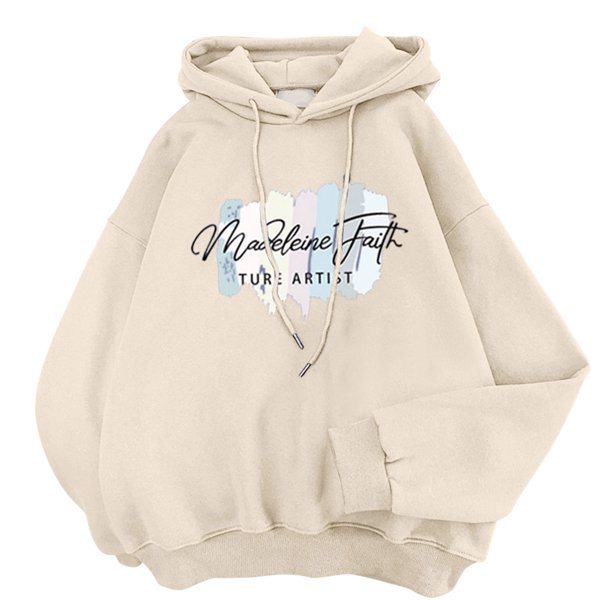Baberdicy Essentials Hoodie Women's Cute Sweatshirt Kawaii Long