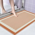 thumbnail image 5 of Bath Mat, Absorbent Non-Slip Rug, Ultra Soft Microfiber Floor Mat for Bathroom, Tub, Shower, Kitchen, Living Room, Bedroom, 5 of 6