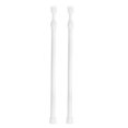 thumbnail image 1 of 2pcs Tension Curtain Rod Adjustable Shower Curtain Rod Expandable Curtain Tension Rod, 1 of 9