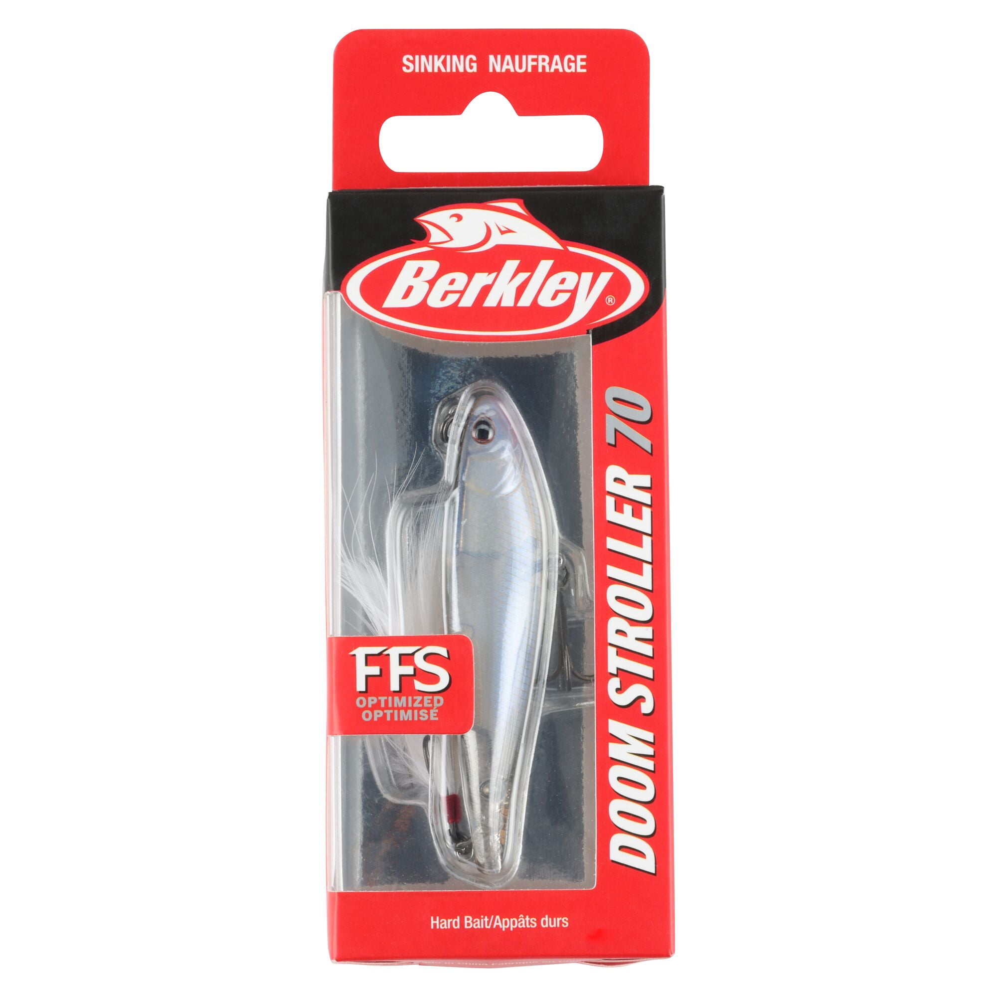 Berkley Doom Stroller Fishing Lure, 2.75 in, Vapor Herring (1-count)
