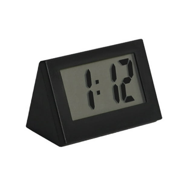 Reloj De Escritorio Mini pantalla digital LCD Relojes de escritorio electrónicos Relojes de escritorio de mesa silenciosos Tmvgtek Para estrenar