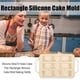 thumbnail image 4 of Molde De Silicona 6 Agujeros Cake Pan Rectángulo Molde De Silicona Para Pasteles Moldes Para Hornear Moldes Para Pasteles Herramientas Para Hornear Yuarrent HA022632-00, 4 of 7