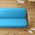 thumbnail image 4 of MoNiBloom Solid Futon Cover Slipcover Fit 6"- 8" Futon Mattresses Sky Blue, Queen Size 60x80 Inch, 4 of 9