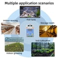 thumbnail image 3 of yeacher Tuya Smart WiFi Soil Temperature & Humidity Controller with 2M Waterproof Cable, Alexa & Google Assistant Voice Control, Remote Monitoring via App, 20A Switch for Indoor/Outdoor Use, 3 of 6